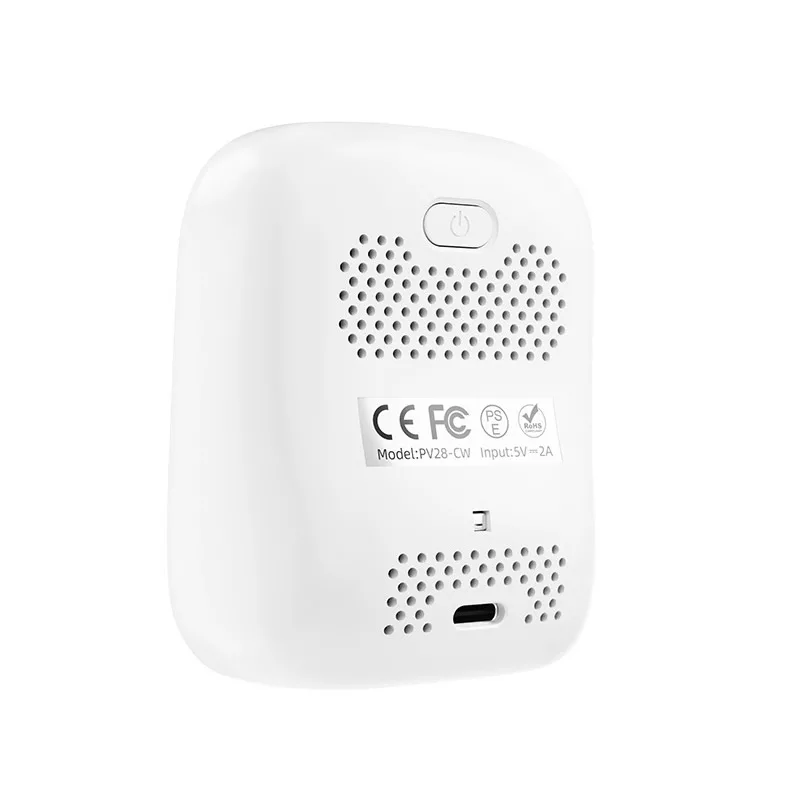 8-in-1 Air Quality Monitor PM2.5 CO2 TVOC HCHO Detector NDIR Sensor Wifi Tuya Smart APP Control
